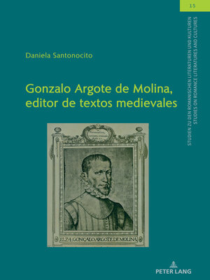 cover image of Gonzalo Argote de Molina, editor de textos medievales